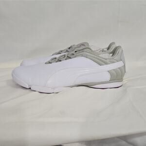 PUMA SunnyLite v2 Waterproof Women’s 6.5 Golf Shoes White Gray Purple NEW